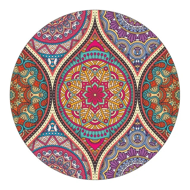 Mandala-Style Rug