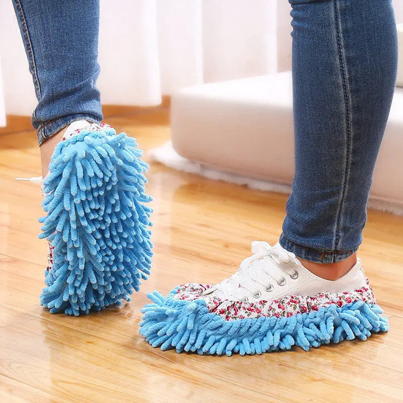 Multifunction Floor Dust Cleaning Slippers Shoes