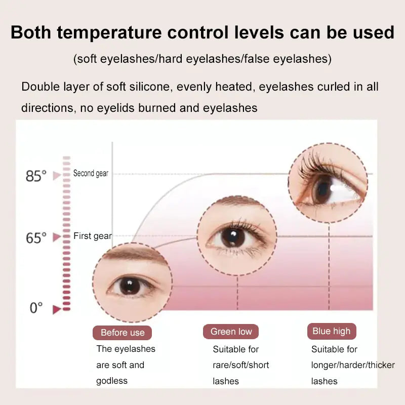 Long Lasting Thermal Eyelashes Curler