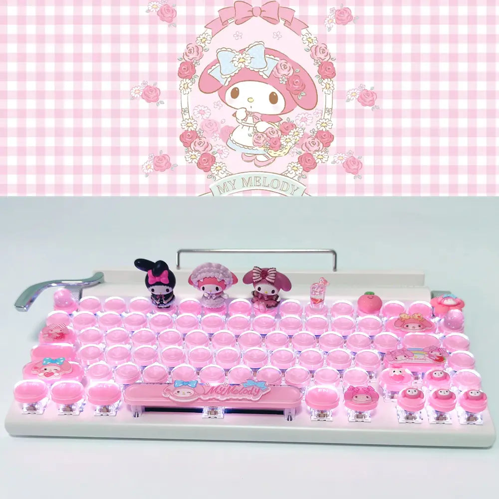 Anime Manual 87/104 Keys Mechanical Keyboard